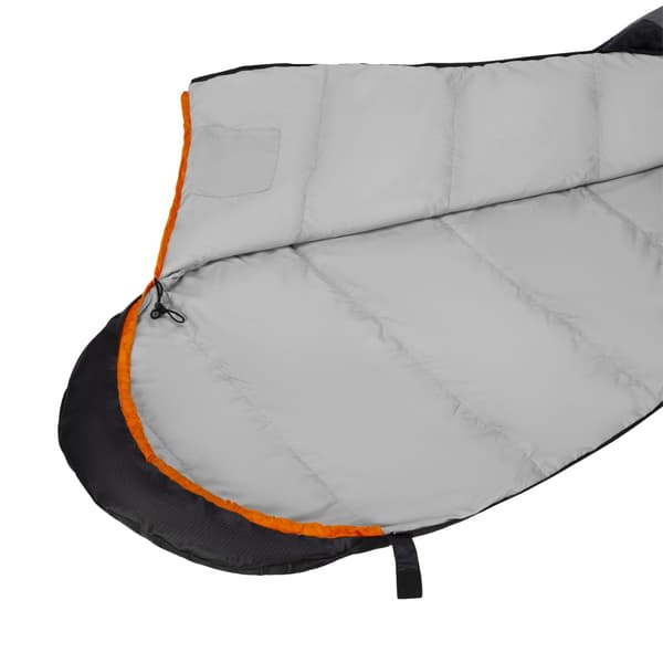 Sovepose, Ultra Light, Grå-Orange, Kompakt