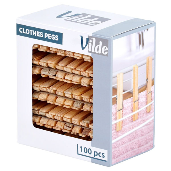Bambu pyykkipojat, 100 kpl