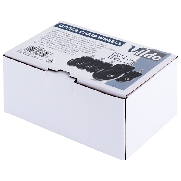 IKEA lænestol hjul gummi 5 cm / 10 mm 5 stk.
