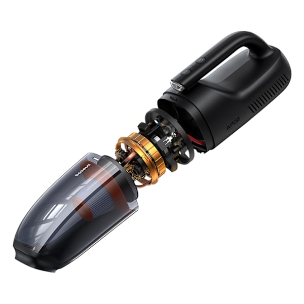 Baseus AP02 6000Pa 130W håndholdt bilstøvsuger, sort