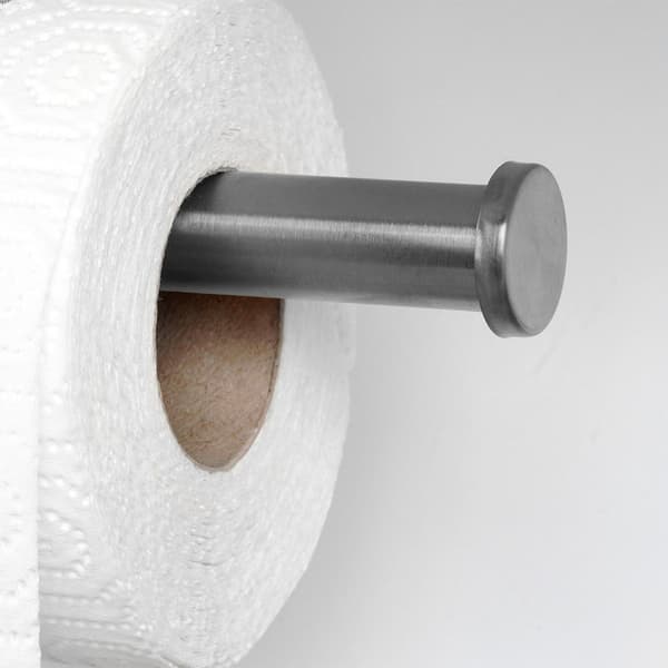 Paperipyyheripustin teräs hopea