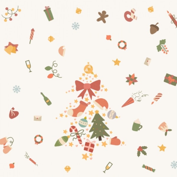 Noel Decorations - 21x30 cm