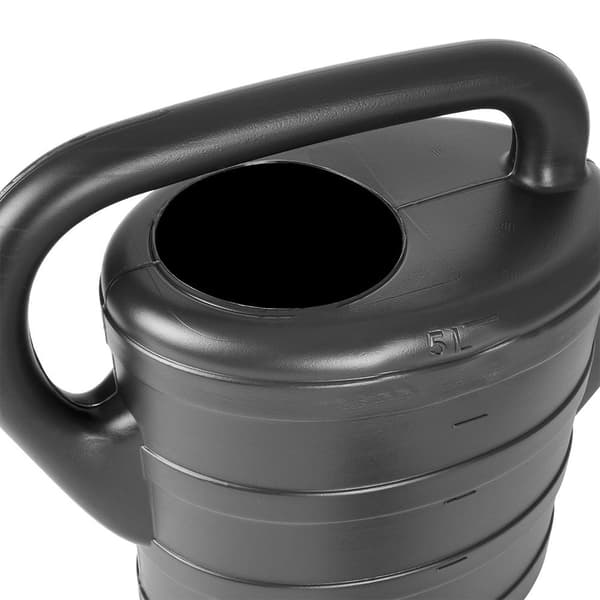 Klassisk 5L Vattenkanna i Antracit med Sil och Mätkopp