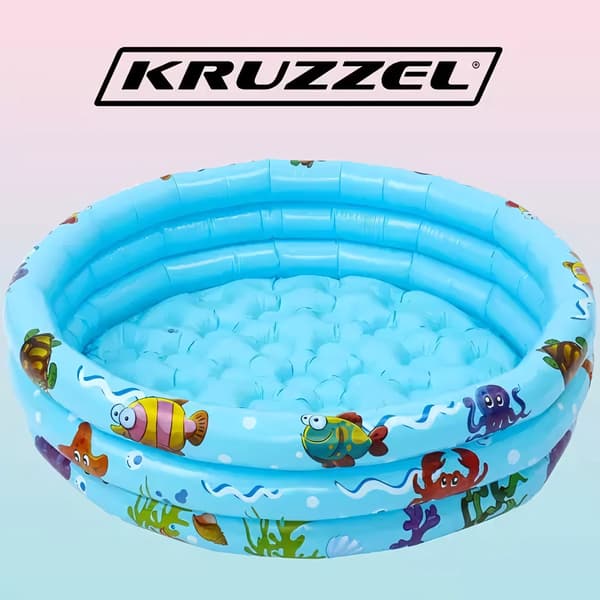 Oppustelig pool til børn - soppebassin Kruzzel 20932