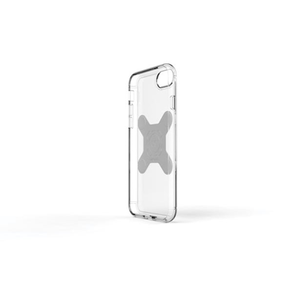 Exelium - Magnetoitu suojakuori langattomalle lataukselle - Iphone® 8 - Läpinäkyvä