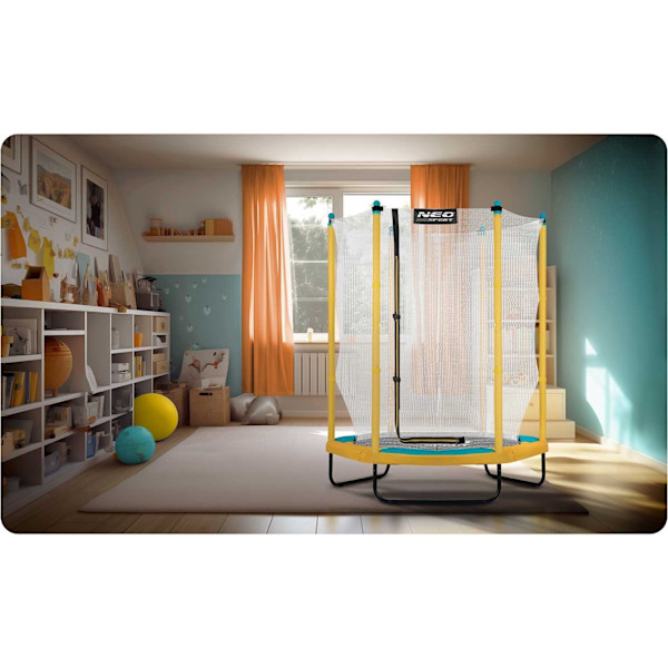 Lasten trampoliini puutarhaan 140 cm (4,5 ft) Neo-Sport