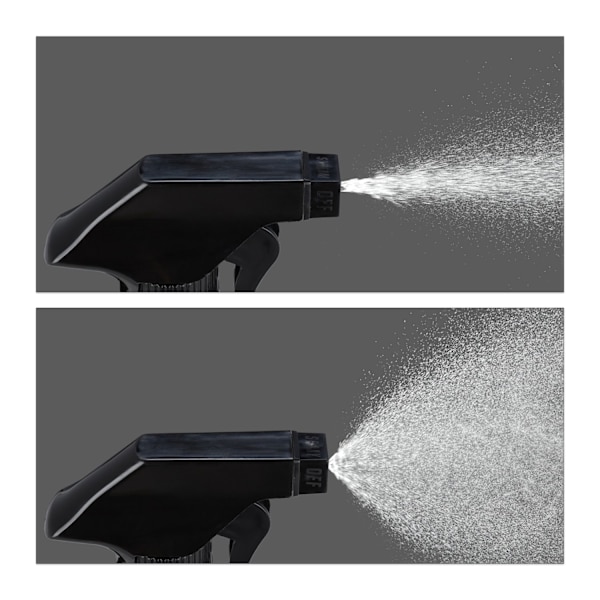 Sprayflaska glas brun, set om 2