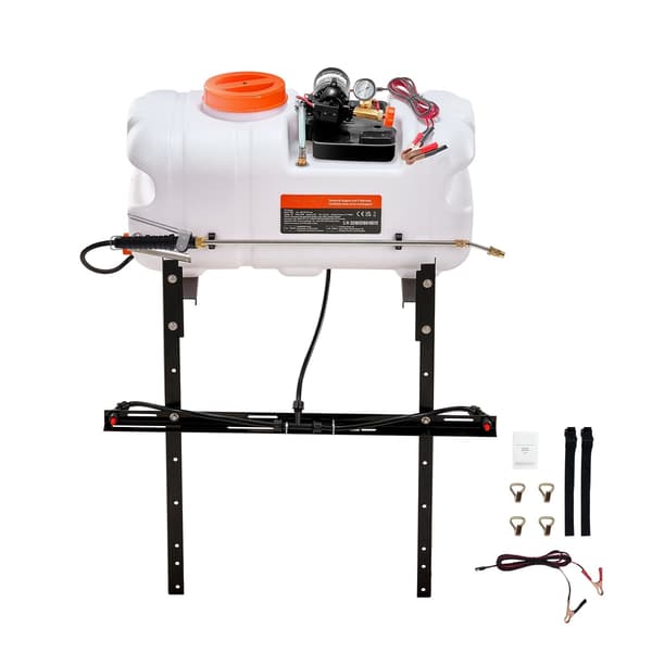 ATV punktsprøjte 60L, 12V pumpe, bom, 6 meter slange