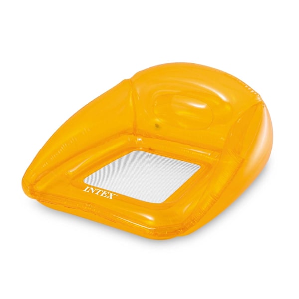 Orange badestolsmadras INTEX 56802