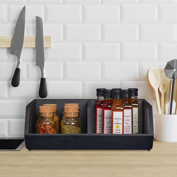 Pinottava Bamboo Desk Organizer