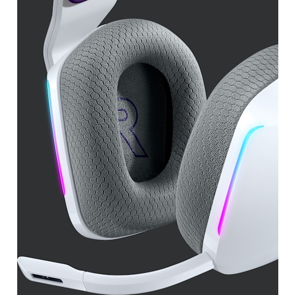 Logitech G733 Lightspeed - langattomat pelikuulokkeet, valkoinen