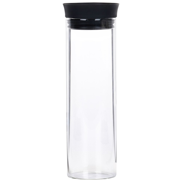Elegant Glaskanna med Lock – 1L, Smart Hällsystem