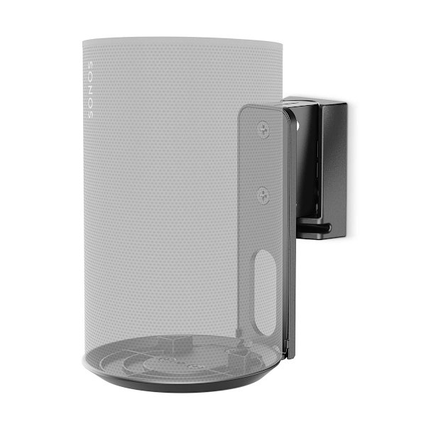 Högtalar Fäste | Kompatibel med: Sonos® Era100 | Vägg | 3 kg | Tilt / Vridning | Går att tilta | Roterbar | ABS / Metall | Svart