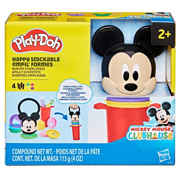 Disney Jr. Play-Doh Happy Stackables -leikkimuovi