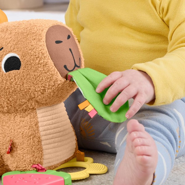 Fisher-Price Sensimals Snuggly Snacky Capy