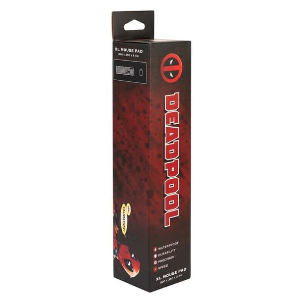 Deadpool spelbordsmatta, stor storlek, slitstarkt material
