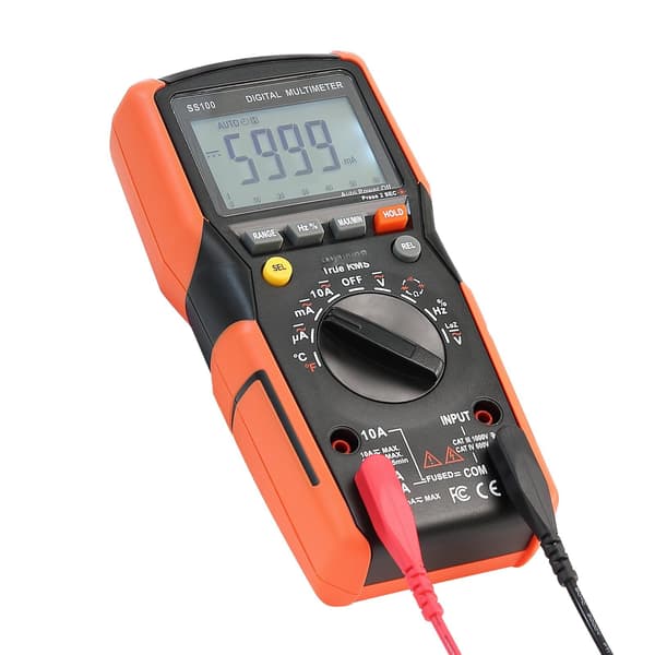 Digital multimeter, 6000-siffror TRMS automatisk områdesmätning LoZ