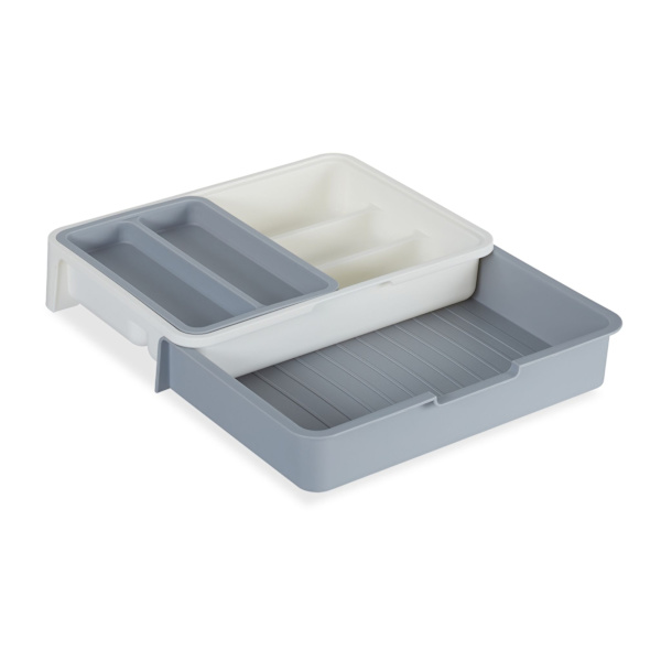 Utdragbar bestickbricka
