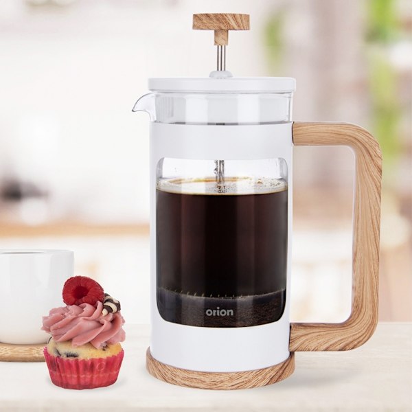 Kaffe och te kolvbryggare glas WHITELINE 650 ml