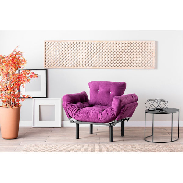 Wing Chair Nitta Single - Lilla