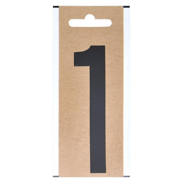 Etikett "1" 10cm