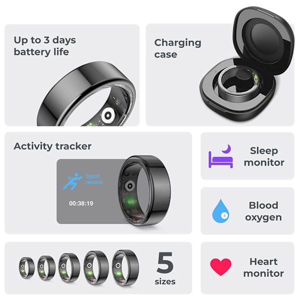 Smart Ring Saturnus - L
