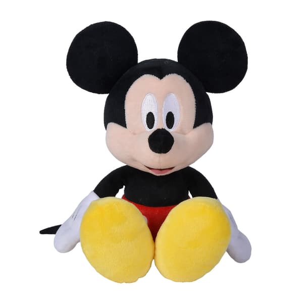 Mickey Mouse blødt plyslegetøj 25 cm til børn og samlere