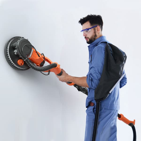 Elektrisk gipsslip 750W, 225mm, dammutsug