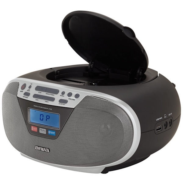 Radio med CD-afspiller og Bluetooth Silver