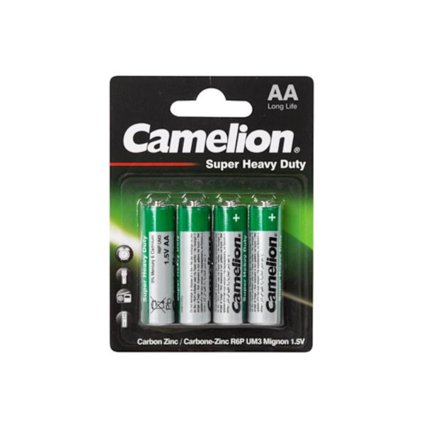 Zink Carbon Aa / Lr6 1,5V-960Mah (4 stk/Bl)