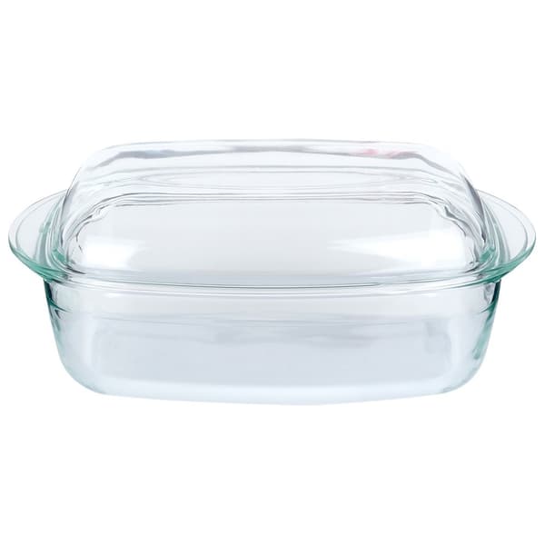 Rektangulær ovnform i slidstærkt ovnfast glas