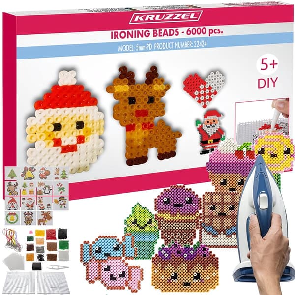 Strygeperler - 6000 stk. Kruzzel 22424