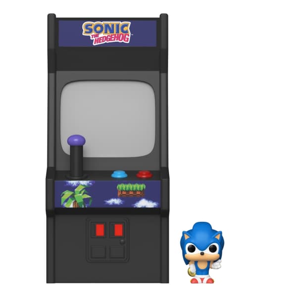 Sonic the Hedgehog Bitty POP-figur - samleobjekt i arkadestil