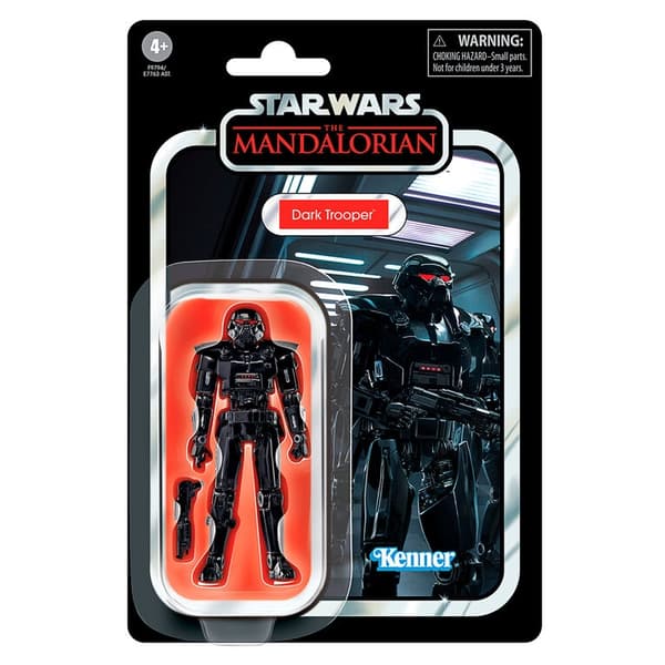 Mandalorian Dark Trooper Action Figur 9,5 cm samleobjekt