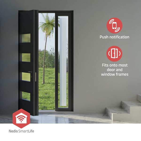 SmartLife Dörrfönstersensor | Zigbee 3.0 | Batteridriven | Android™ / IOS | Vit