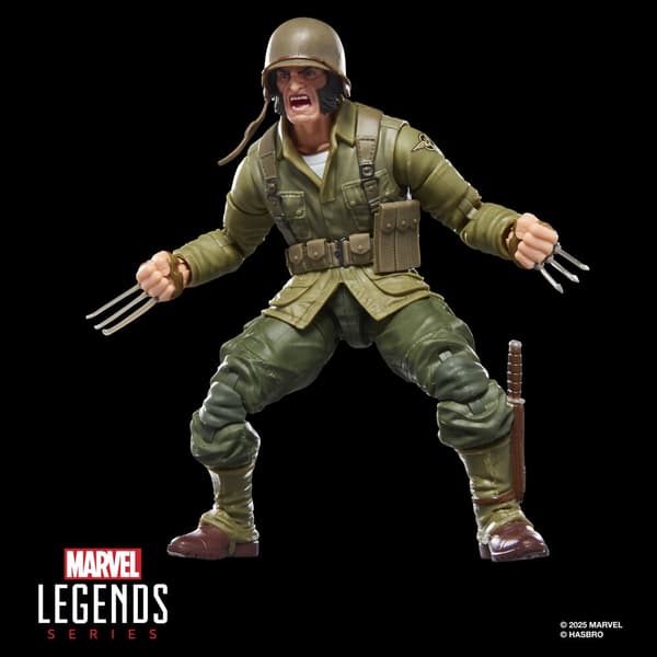Marvel Legends-serien Wolverine WWII Logan-figur 15 cm