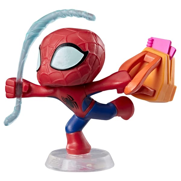 Spider-Man samlerfigurer i blindpose, 12 figurer