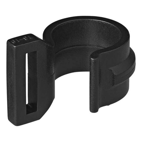 Teltclips 20-25mm med slids sort