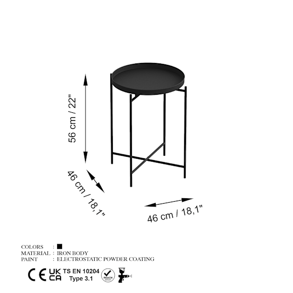 Soffbord Shb-007