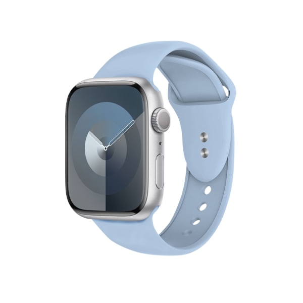 Crong Liquid Band til Apple Watch 38/40/41 mm (himmelblå)