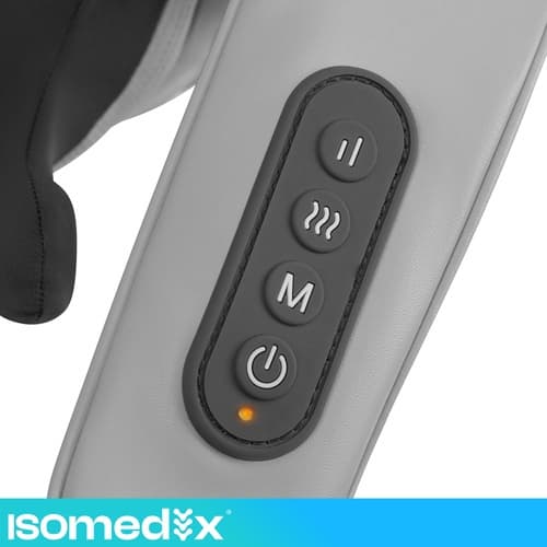 Shiatsu langaton niskahierontalaite LED-lämmityksellä