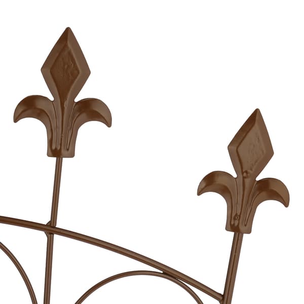 Metallspaljéset – Fleur-de-Lis Design, Klätterväxtstöd