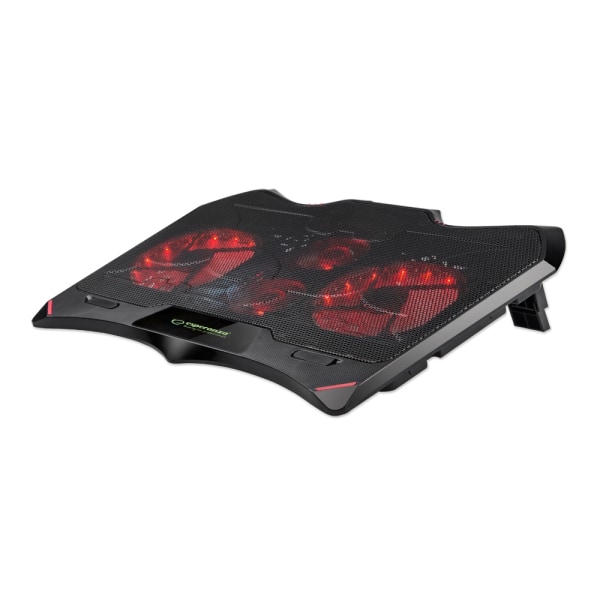 Esperanza Illuminated Gaming Notebook Cooling Pad Buran Sort