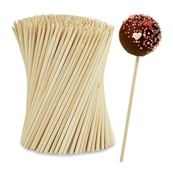 400x Cake Pop Sticks Bambu