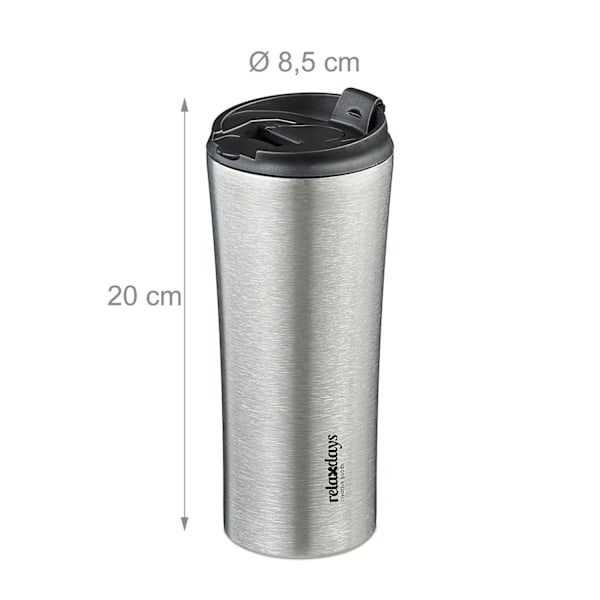 Termokrus rustfrit stål 400 ml