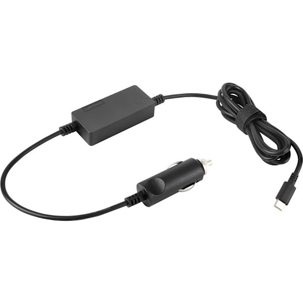 Lenovo 65W USB-C DC rejseadapter - rejseoplader