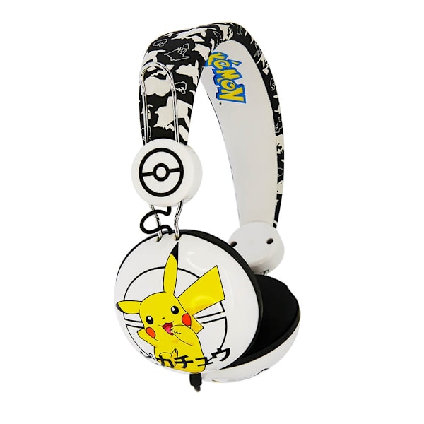 POKEMON Hörlur Dome Tween On-Ear 90dB Japansk Pikachu