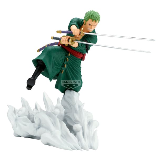 One Piece Roronoa Zoro figur, 15 cm samleobjektmodel