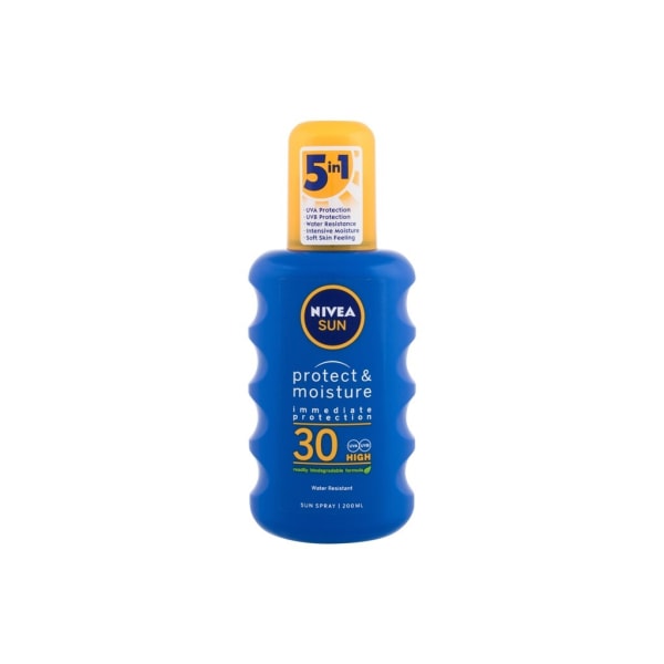 Nivea - Sun Protect & Moisture SPF30 - Unisex, 200 ml