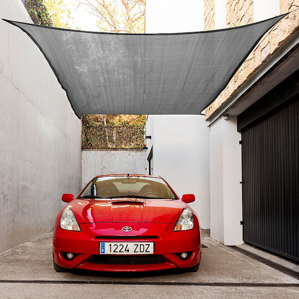 Rektangulär Shade Sail Shazail InnovaGoods 2 x 3 m - Grå